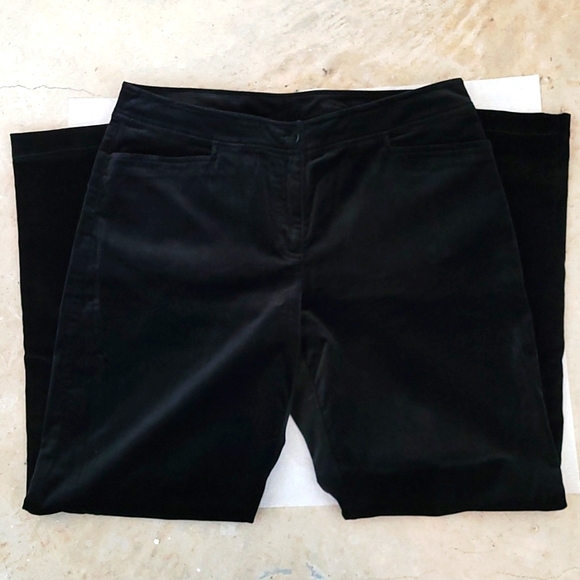Eileen Fisher Pants - Eileen Fisher Black Velvet Style Pant